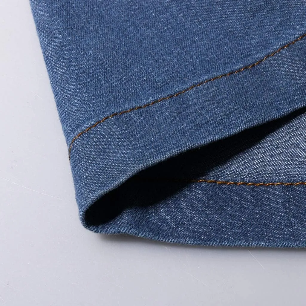 Women Low Waisted Flared Jeans Bell Bottom Jeans Plus Size Wide Leg Denim Pants Hip Hop Street Pants