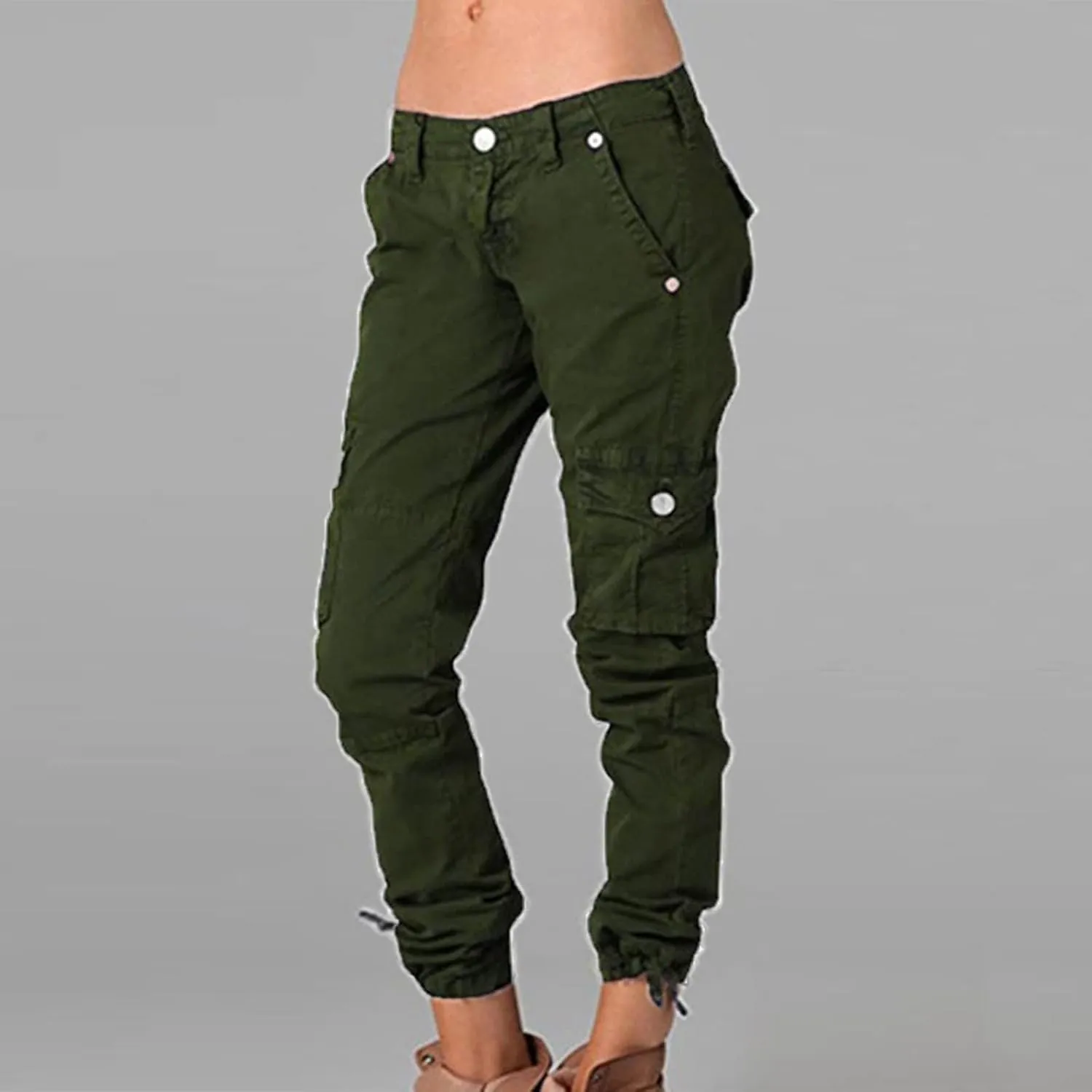 Women's High Waisted Jeans Strechy Straight Leg Denim Pants with Pockets Y2k Baggy Mid Waist Cropped Denim Pants