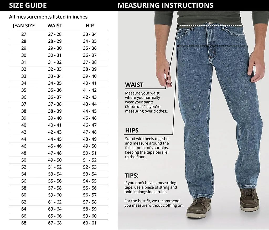 Wrangler Men's Free to Stretch Athletic Fit Jeans