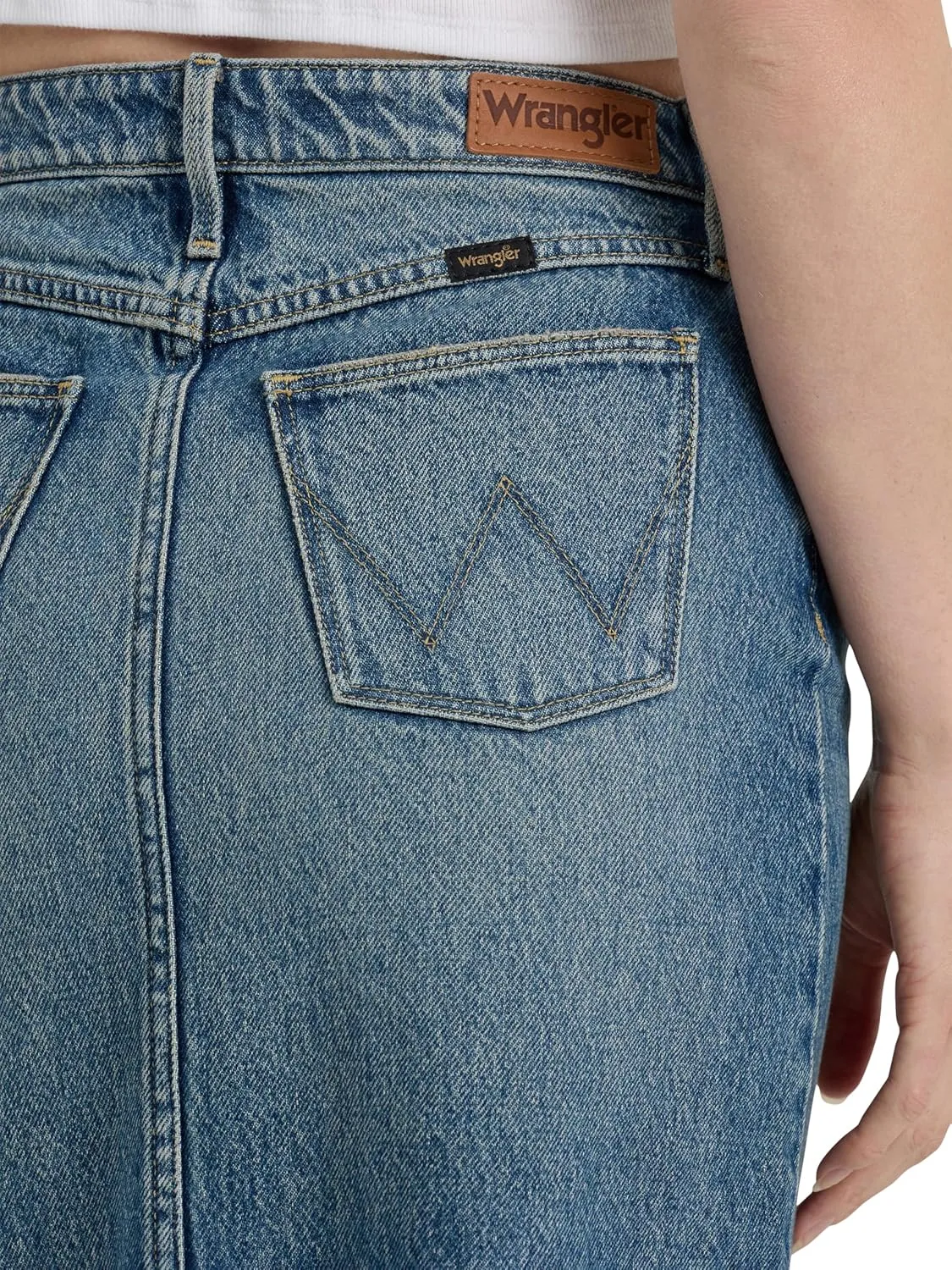 Wrangler Women's Denim Maxi Skirt