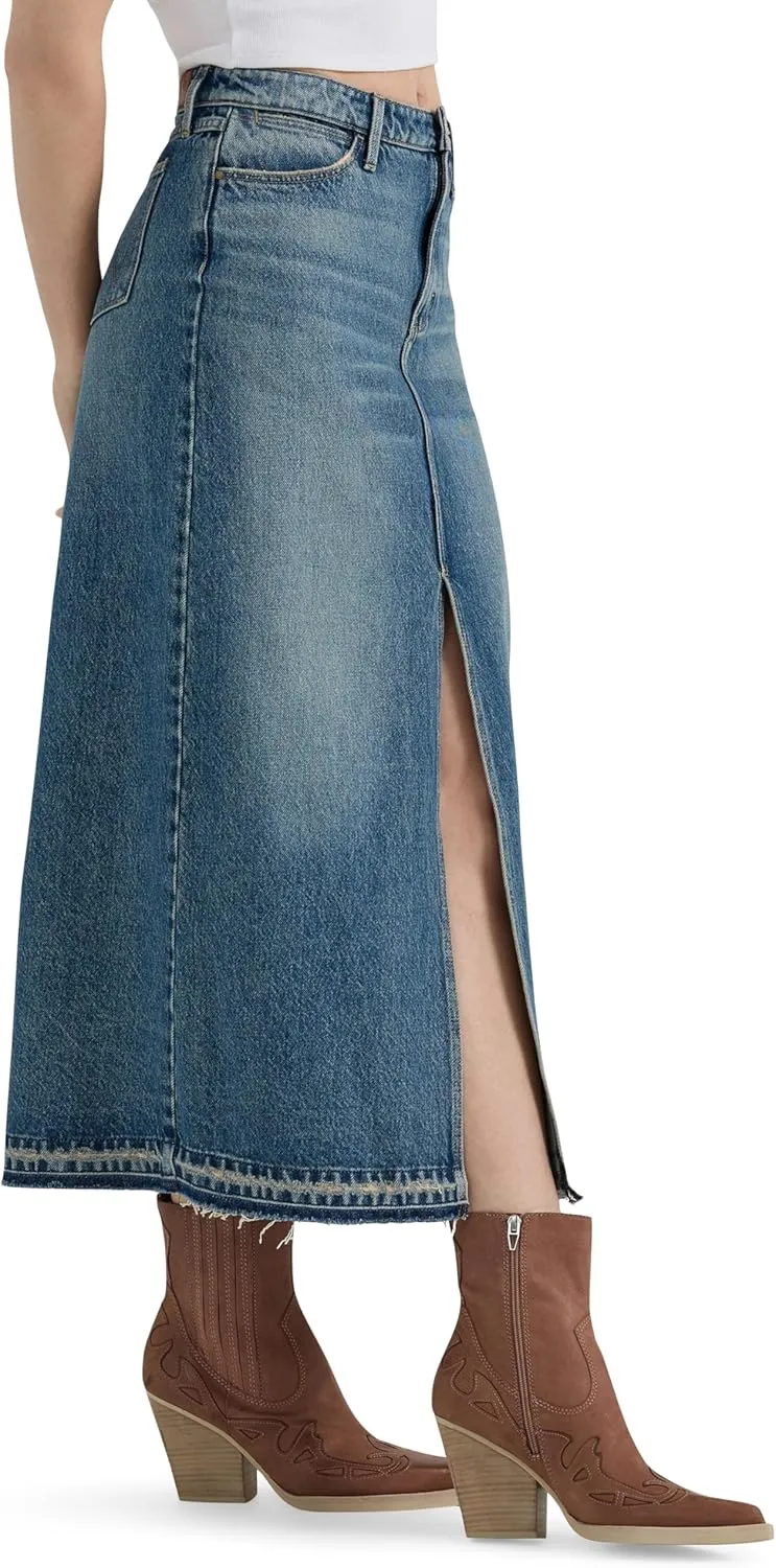 Wrangler Women's Denim Maxi Skirt